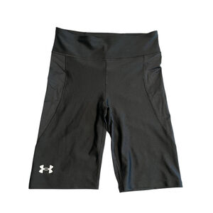 Under Armour Womens Softball Sliding Compression Shorts Black Medium